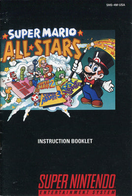 Super Mario All-Stars (Manual Only, SNES)