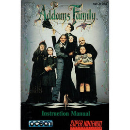 The Addams Family (Manual Only, SNES)