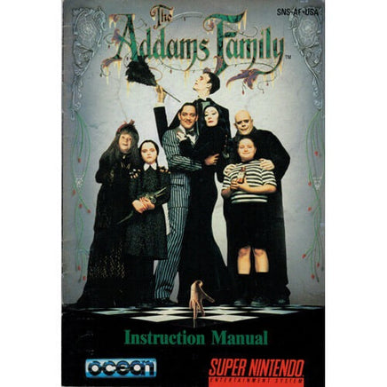 The Addams Family (Manual Only, SNES) - Bitz & Buttons