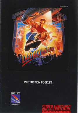 Last Action Hero (Manual Only, SNES)