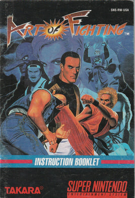 Art of Fighting (SNES, Manual Only)