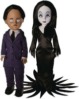 Addams Family: Gomez & Morticia (Living Dead Dolls LDD, Mezco Horror)