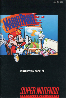 Mario Paint (Manual Only, SNES)
